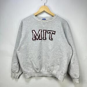 Vintage 90s MIT Champion Sweatshirt Medium Massachusetts